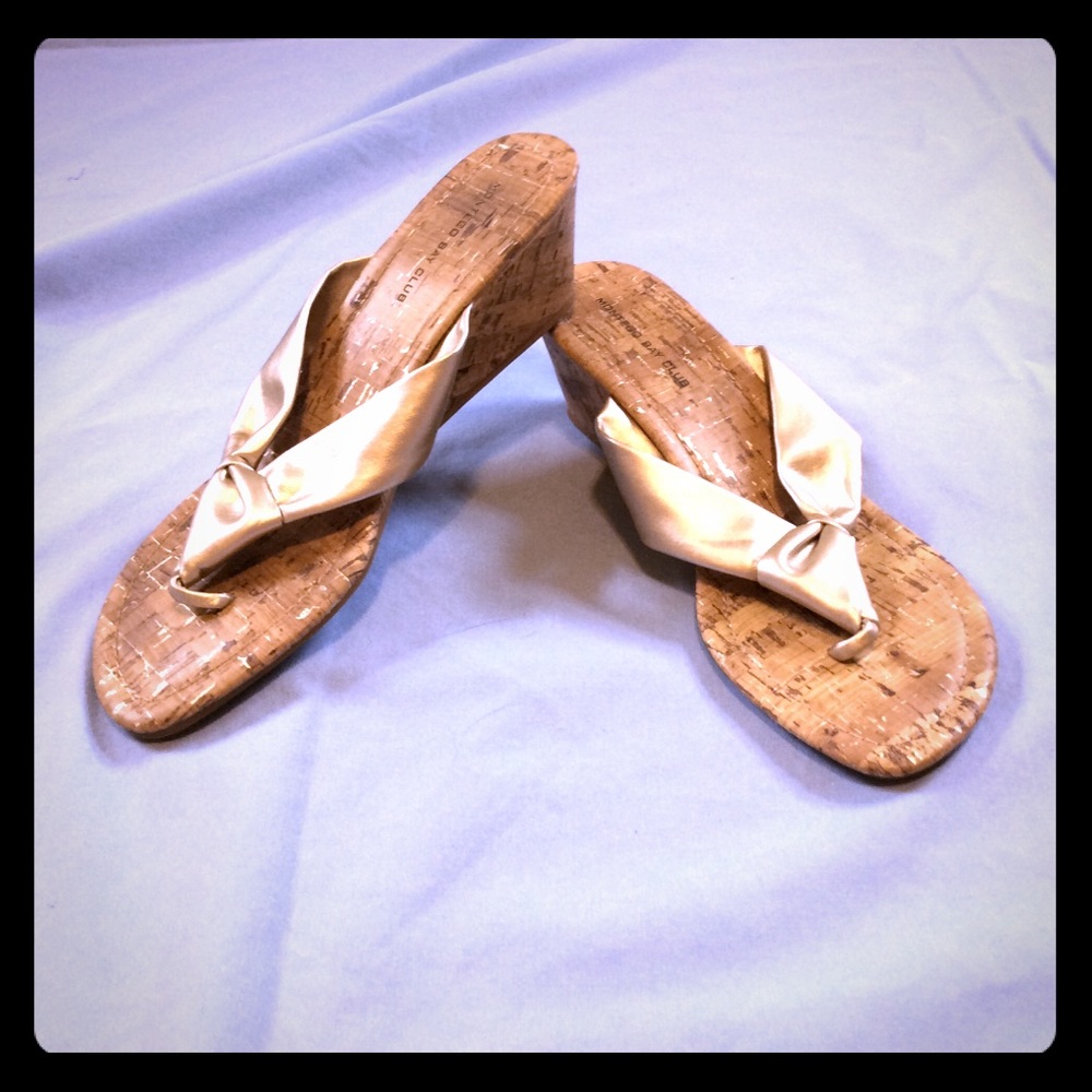 Near New Wedged Summer Sandals!